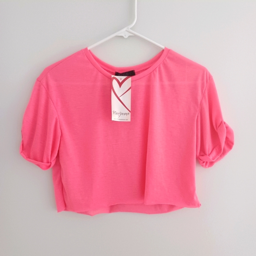 In Vein Neon Crop Top